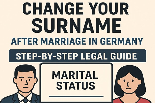 Change Your Surname After Marriage in Germany