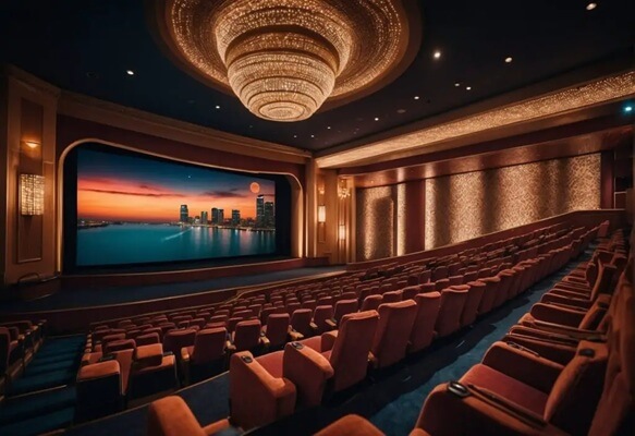 Watching a Movie in Berlin